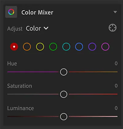 Hue Saturation and Luminace